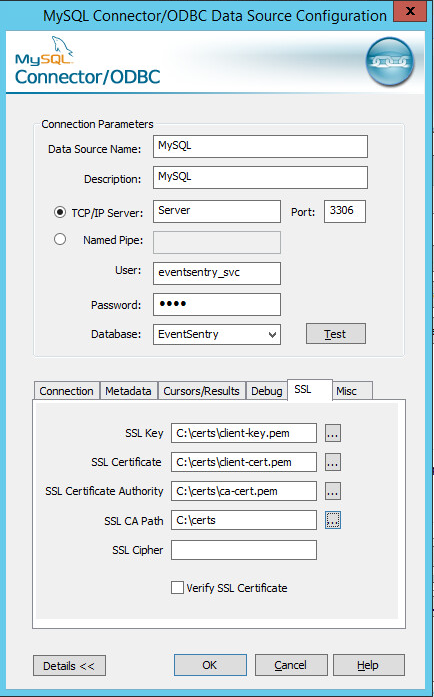 MySQLDetails